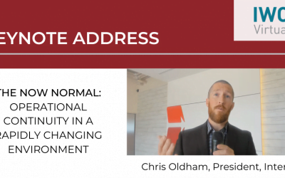 The Now Normal: Operational continuity in a rapidly changing environment – Chris Oldham