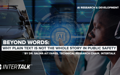 Beyond Words: Why Plain Text Is Not the Whole Story in Public Safety